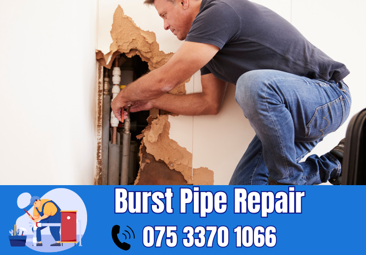 burst pipe repair Maidstone